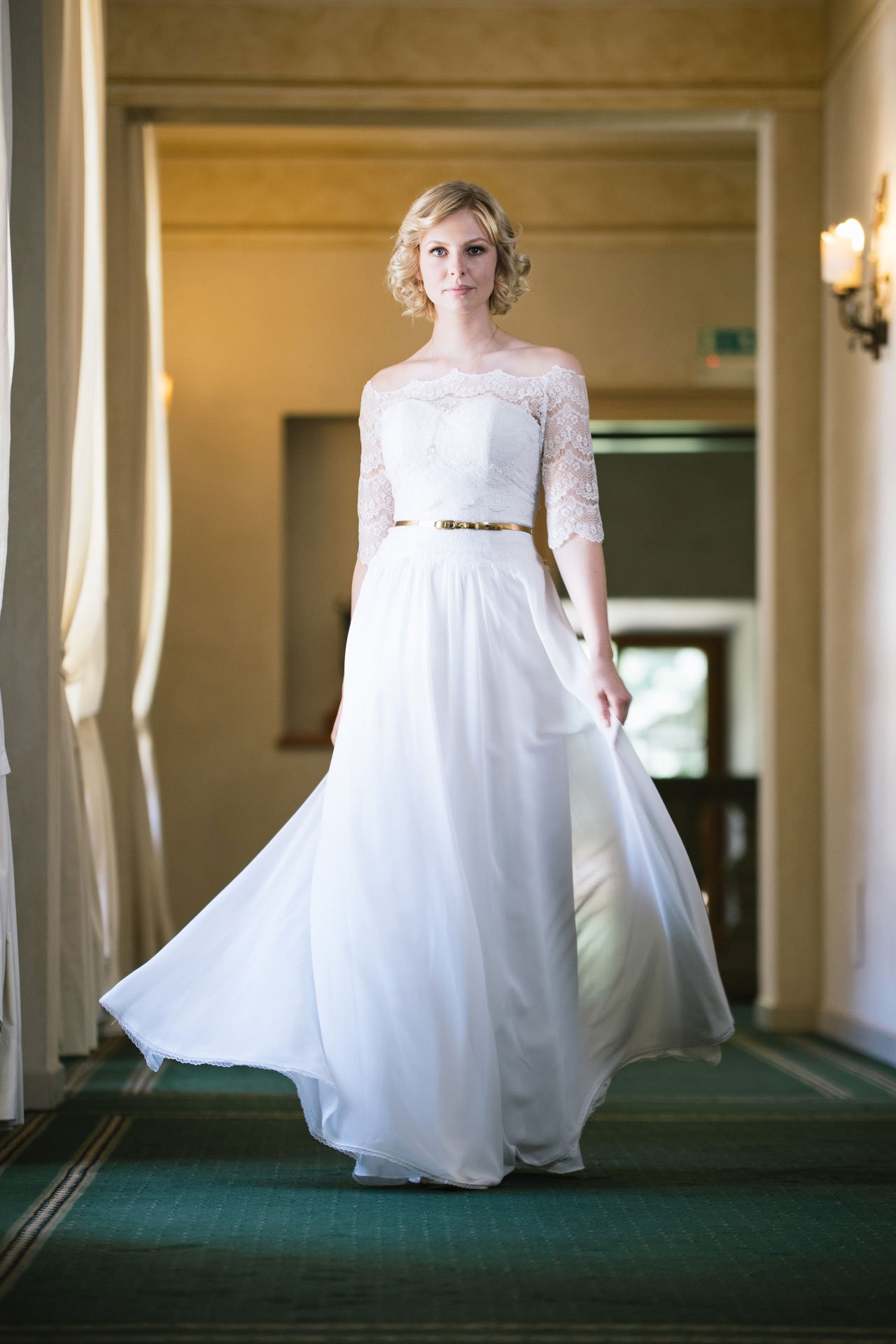 20Er Jahre Hochzeitskleid
 Brautkleid inspiriert vom 20er Jahre Stil – Vintage Kleid