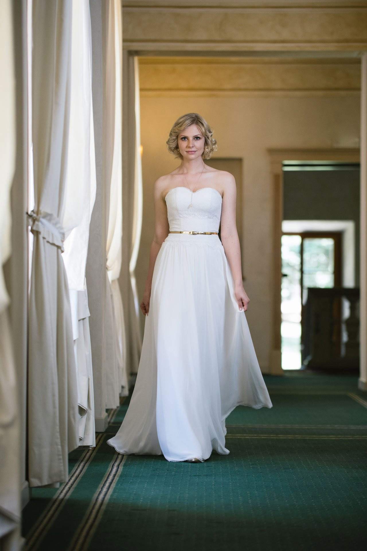 20Er Jahre Hochzeitskleid
 Brautkleid inspiriert vom 20er Jahre Stil – Vintage Kleid
