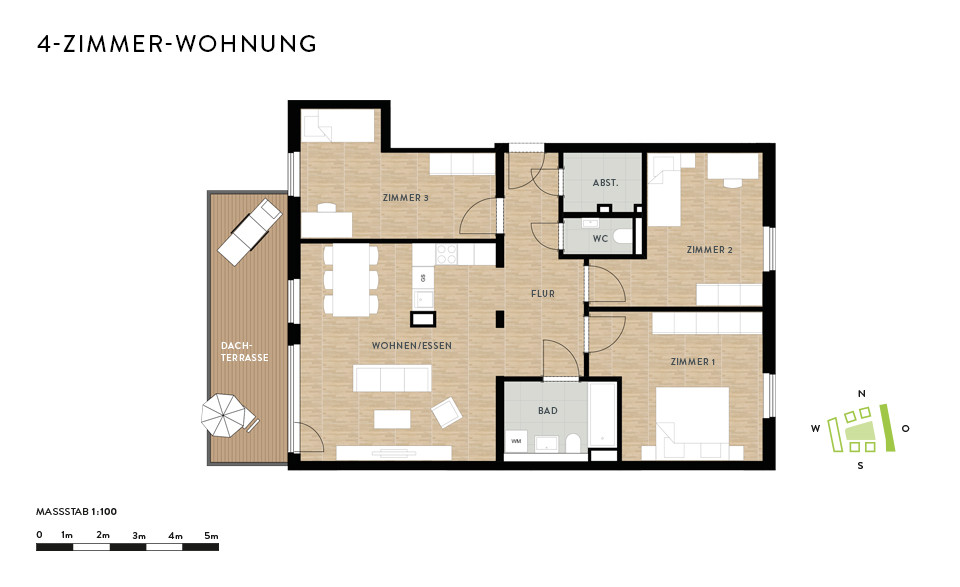 3 4 Zimmer Wohnung
 Ihre neue Mietwohnung in Dresden – PRAGER CARRÉE