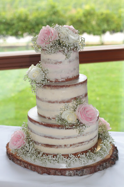 3 Stöckige Hochzeitstorte Selber Machen
 Naked Cake Hochzeitstorte Tortenschlaraffenland