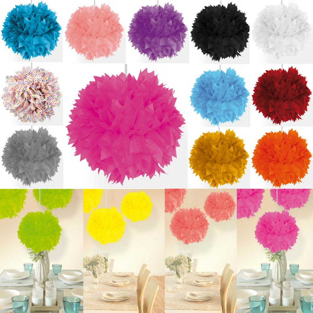 30 Jährige Hochzeit
 Papier Blume PomPom D 30 cm Party Deko Geburtstag Hochzeit