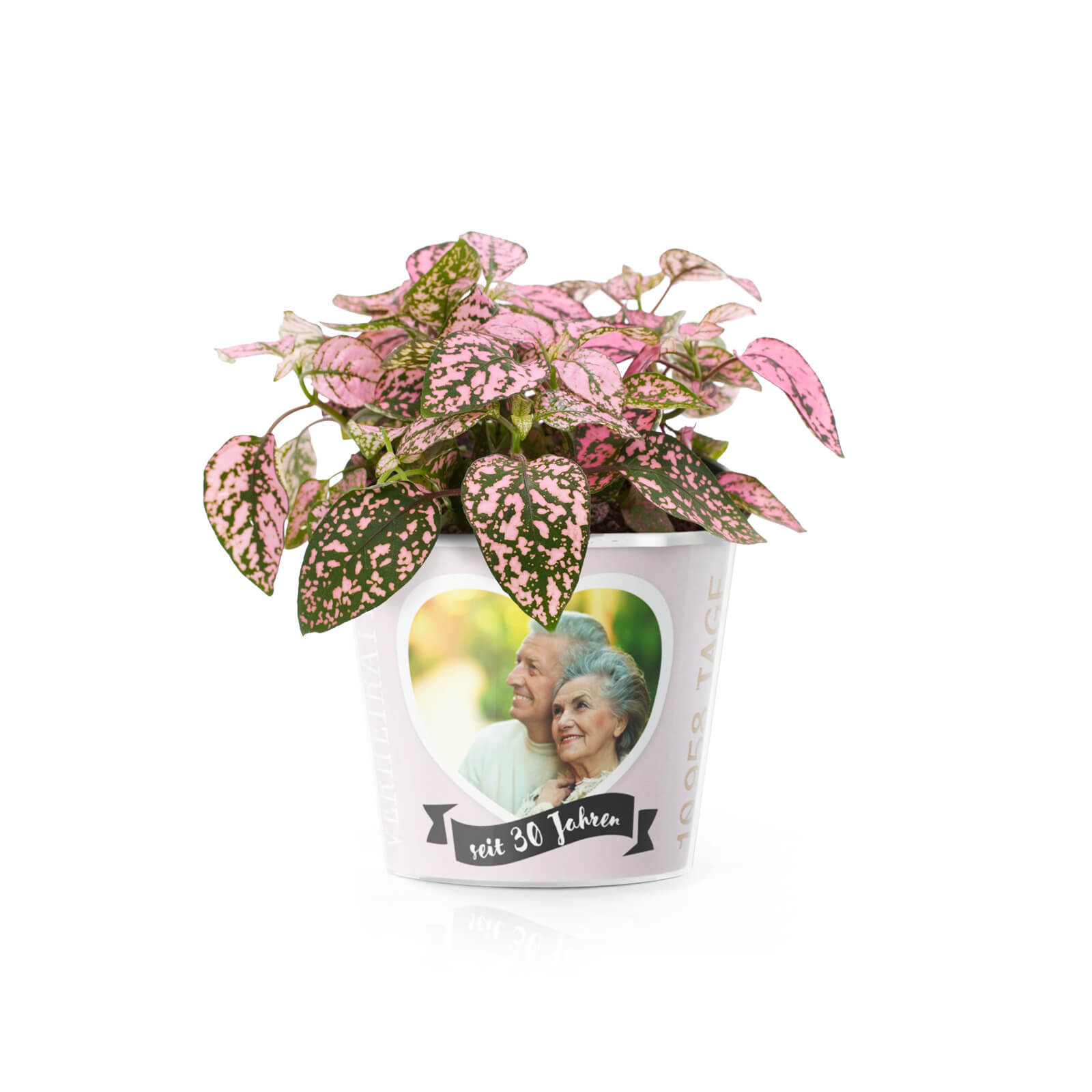 30 Jährige Hochzeit
 30 Hochzeitstag Perlenhochzeit – Blumentopf von MyFacepot