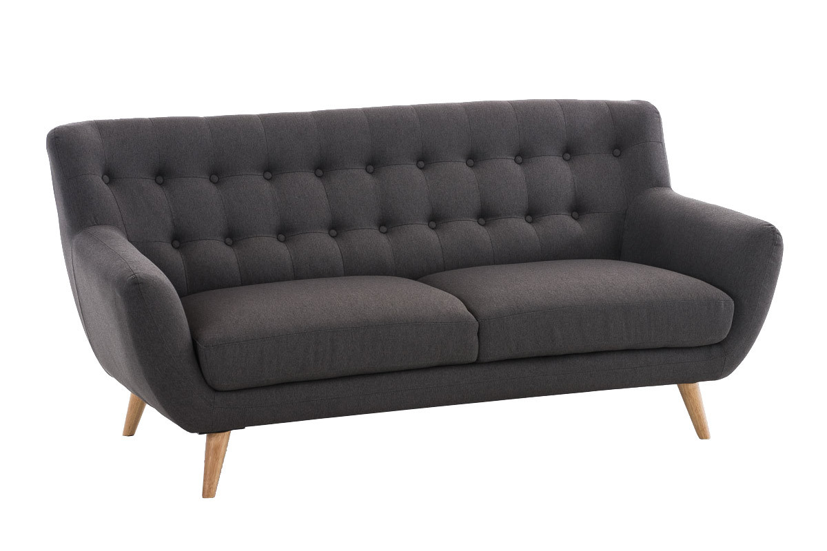 3er Sofa
 3er Sofa RIHANNA Stoff Couch Lounge Polstersofa 3 Sitzer