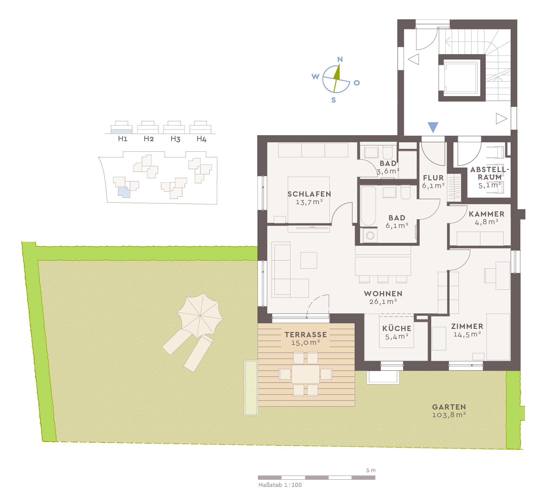 4 Zimmer Wohnung Berlin
 Wohnungen