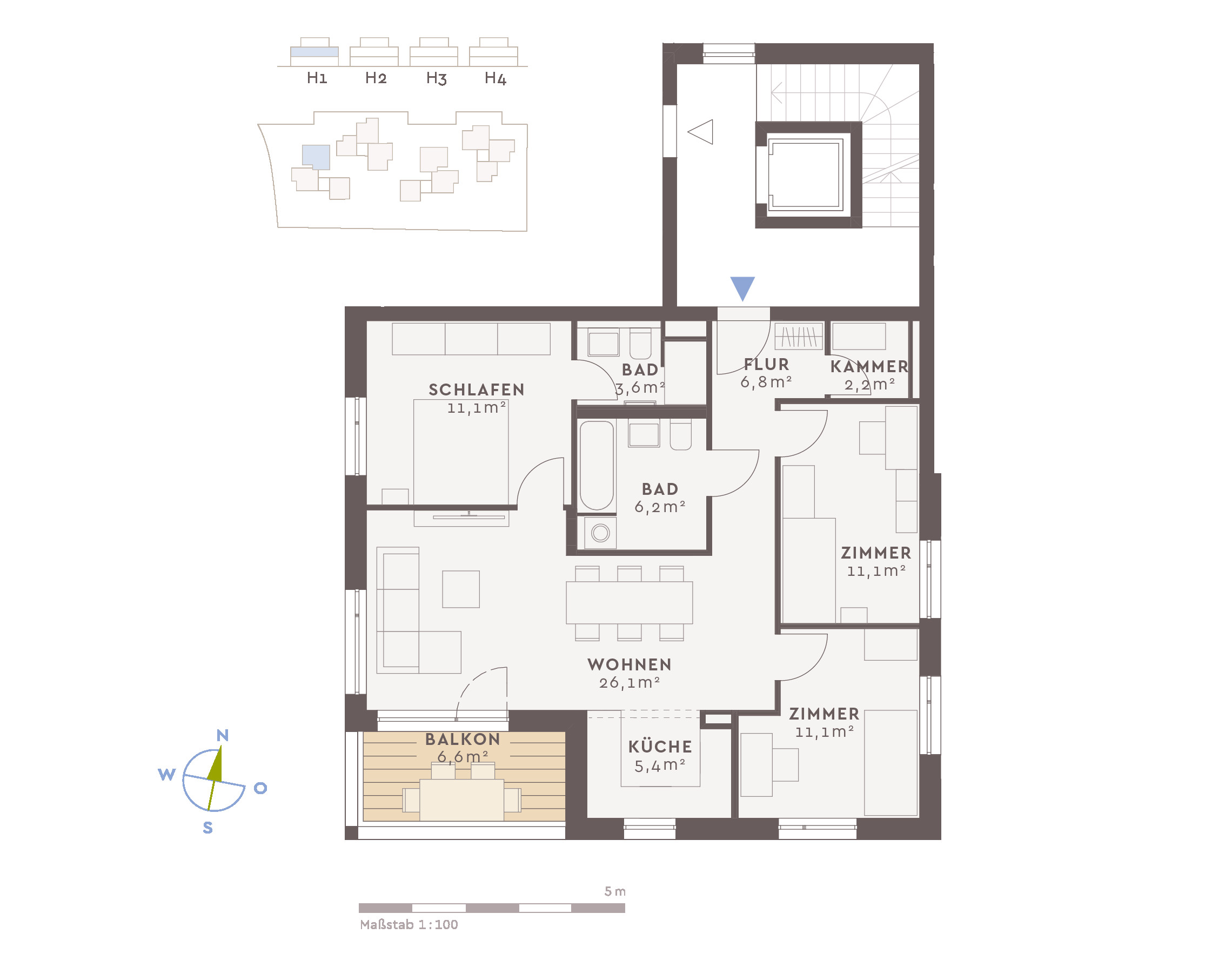 4 Zimmer Wohnung Berlin
 Wohnungen