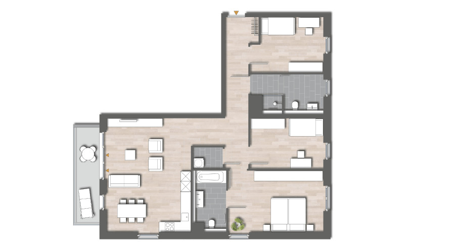 4 Zimmer Wohnung Grevenbroich
 Wohnungen Harry’s Lofts & Houses