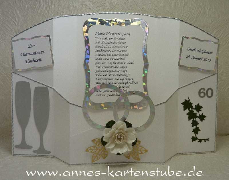 60.Hochzeitstag Diamantene Hochzeit
 60 Hochzeitstag Diamantene Hochzeit Einzigartig 60 Einfach