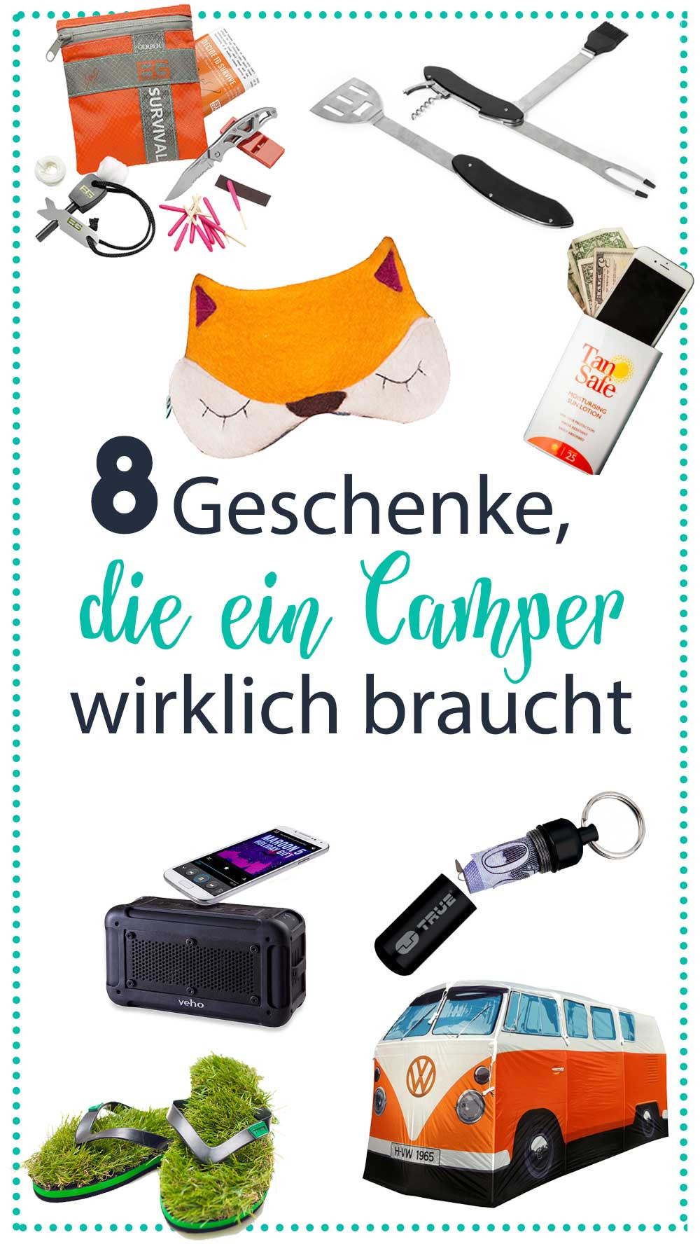 8 Geschenke Die Nichts Kosten
 8 Geschenke jeder Camper wirklich braucht radbag