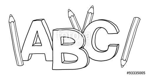 Abc Ausmalbilder
 "ABC" Stockfotos und lizenzfreie Bilder auf Fotolia