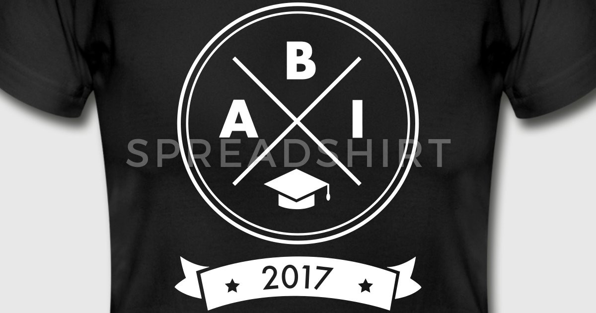 Abi Geschenke 2017
 Abi Logo 2017 Doktorhut T Shirt