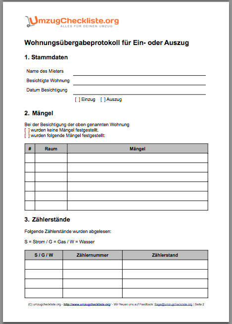Abnahmeprotokoll Wohnung
 Wohnungsübergabeprotokoll Übergabeprotokoll Wohnung als