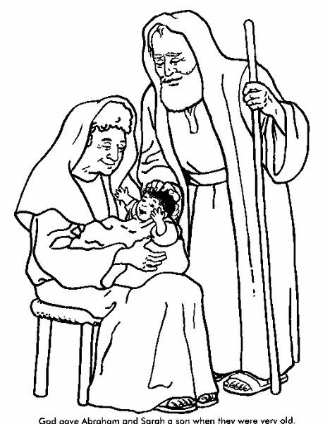 Abraham Und Sara Ausmalbilder
 Ebonir2 Desenho Bblico para criança