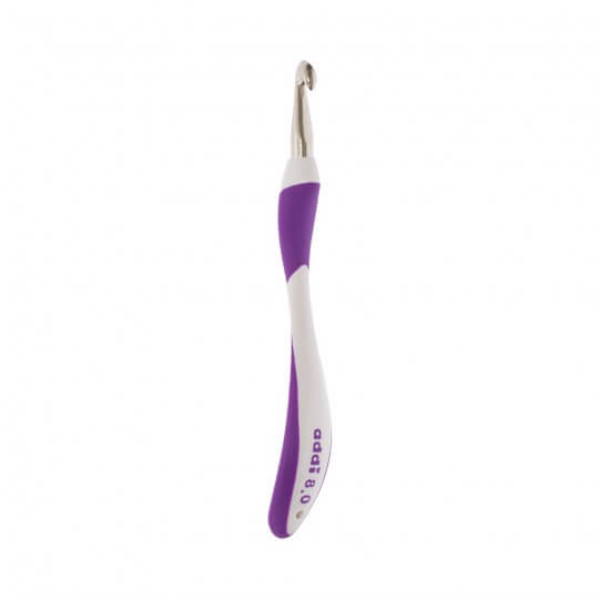 Addi Swing
 Addi Swing 8mm 16cm Ergonomic Crochet Hook Purple 140 7