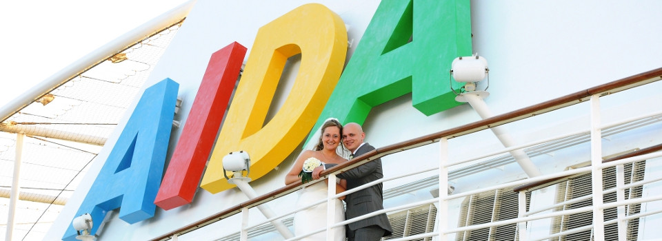 Aida Hochzeit
 Kontakt Hochzeiten auf AIDA AIDA Kreuzfahrten