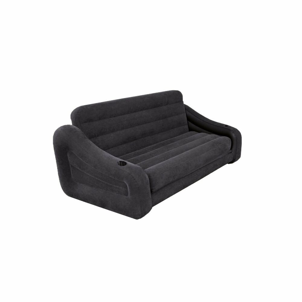 Air Sofa
 Intex Inflatable Queen Size Pull Out Sofa Couch Bed Dark