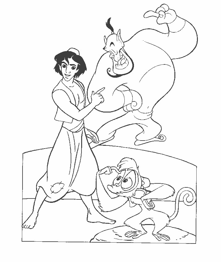 Aladdin Ausmalbilder
 Aladdin Malvorlagen DisneyMalvorlagen