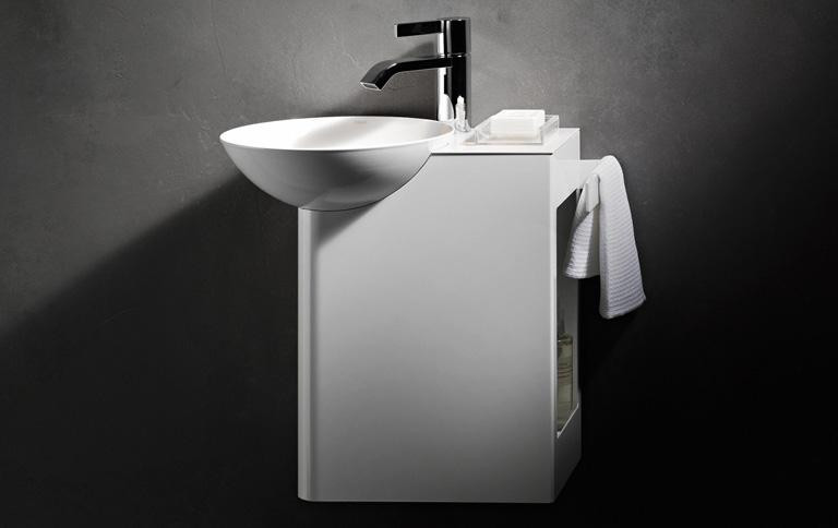 Alape Waschtisch
 Fotostrecke Waschbecken fürs kleine Bad "Insert Storage