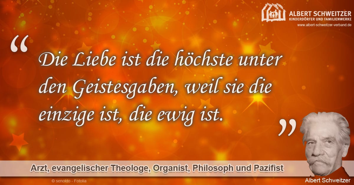 Albert Schweitzer Geschenke
 Christ sein Kinderdörfer Albert Schweitzer