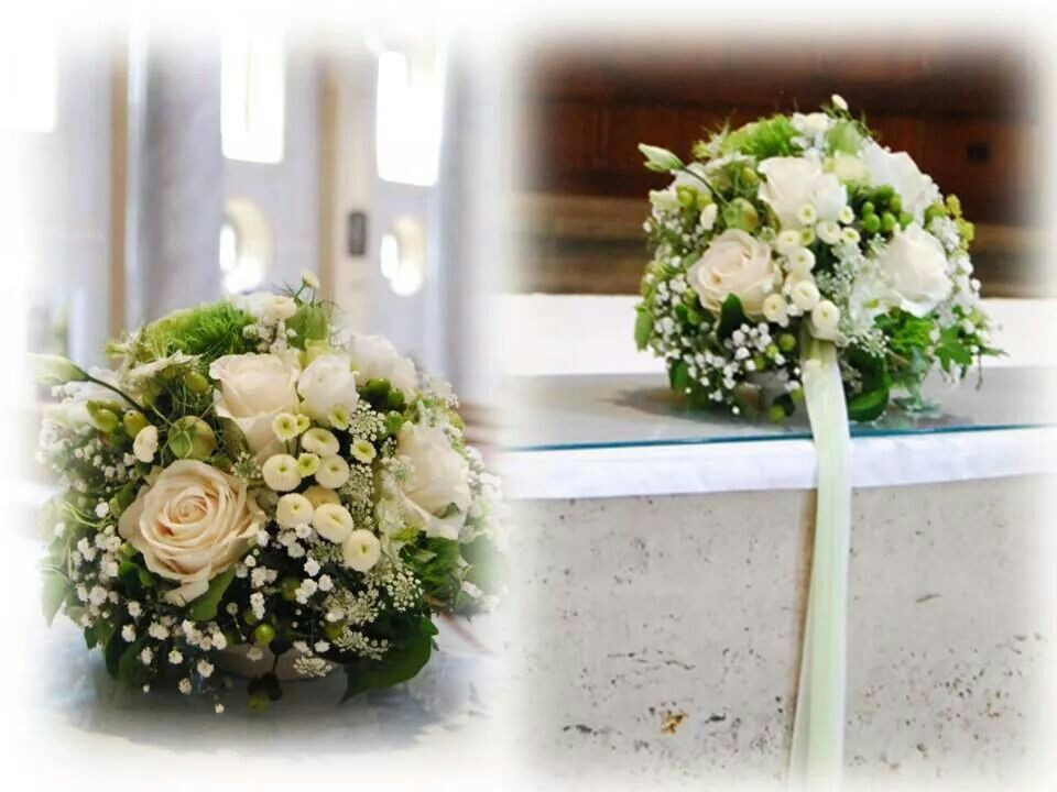 Altarschmuck Hochzeit
 Blumenschmuck Kirche grün weiß