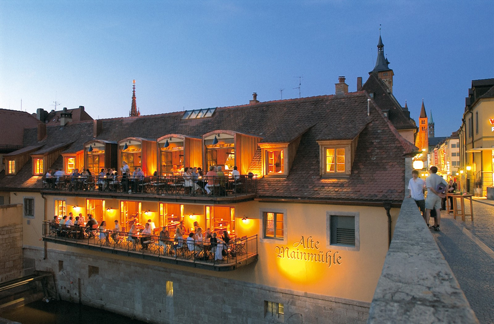 Alte Mainmühle Würzburg
 Restaurant Alte Mainmühle in Würzburg