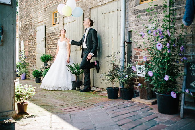 Alte Wassermühle Zu Bentrup
 Schmetterlinge im Bauch bei der Vintage Hochzeit von Sarah