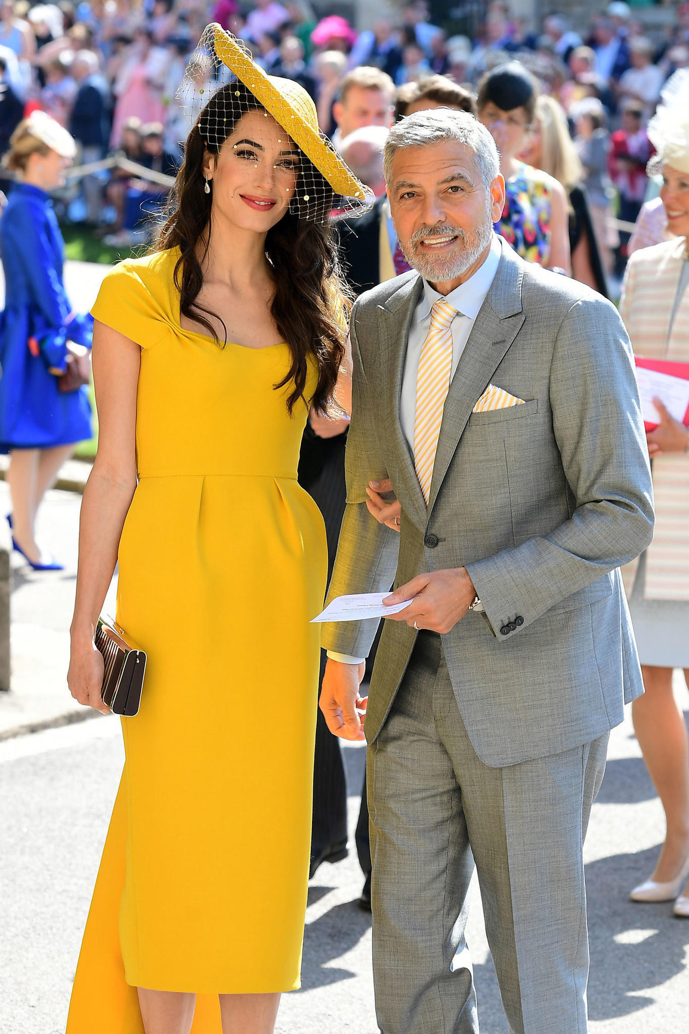 Amal Clooney Hochzeit
 Prinz Harry Herzogin Meghan Das verraten Clooneys