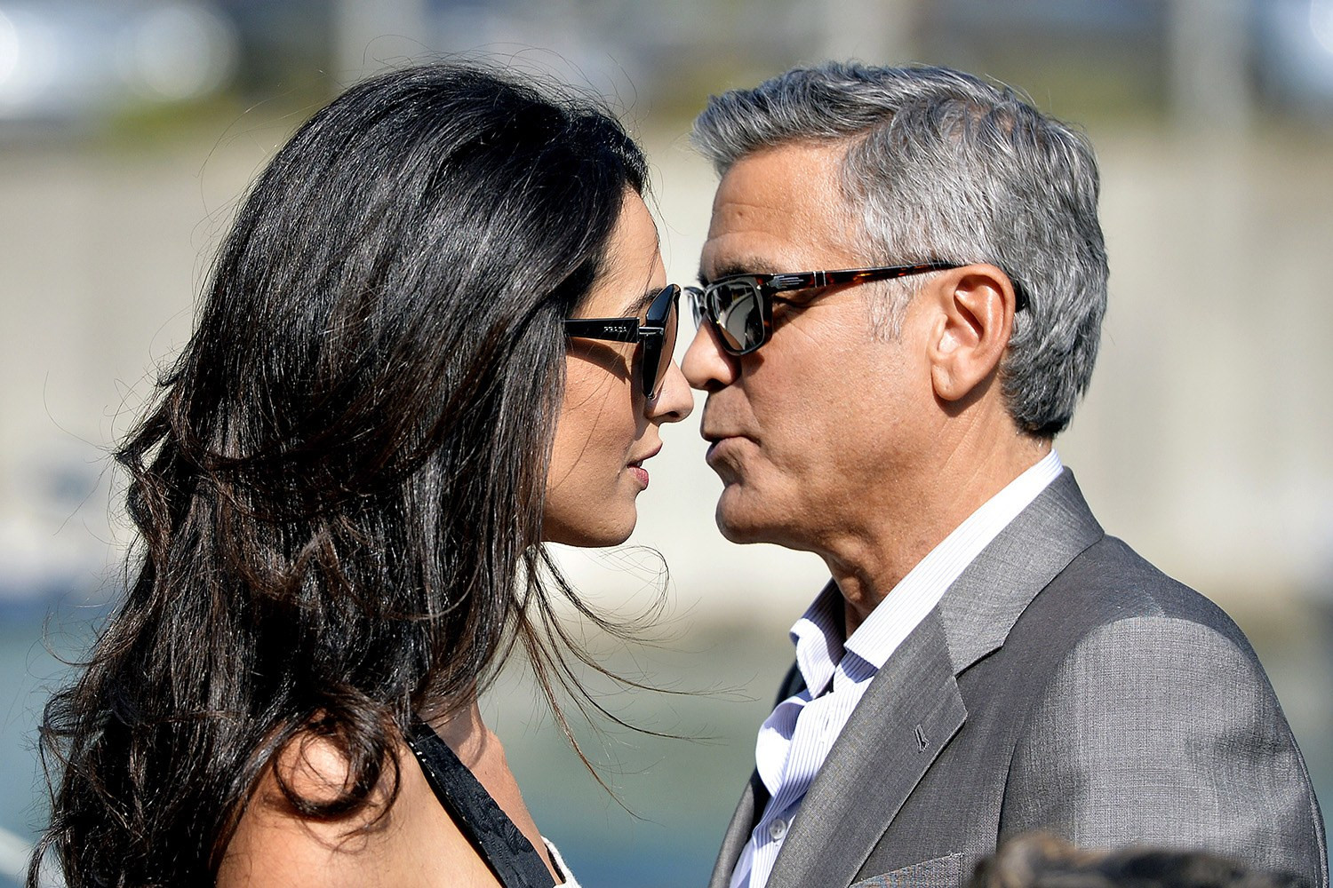 Amal Clooney Hochzeit
 Hochzeit George Clooney und Amal Alamuddin haben