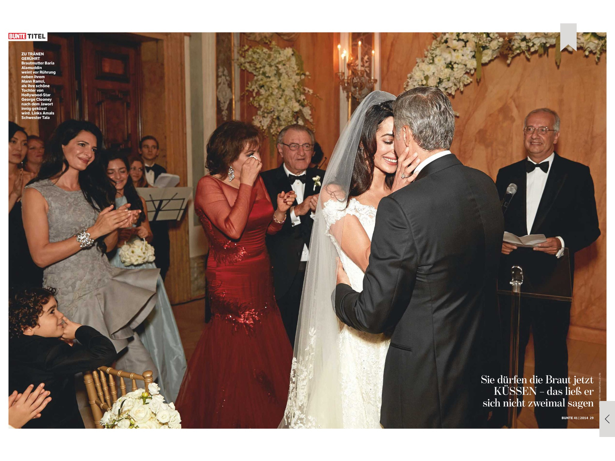 Amal Clooney Hochzeit
 Hochzeit