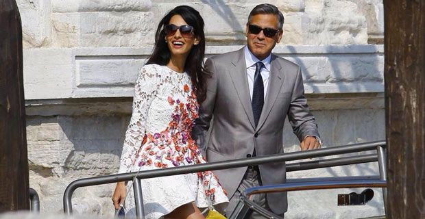 Amal Clooney Hochzeit
 George Clooney Hochzeit Amal Alamuddin Bilder