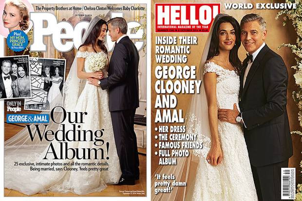 Amal Clooney Hochzeit
 George Clooney Hochzeit kompakt Noch ein Jawort in London