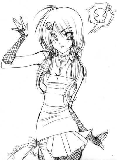 Anime Girl Ausmalbilder
 Anime Coloring Pages