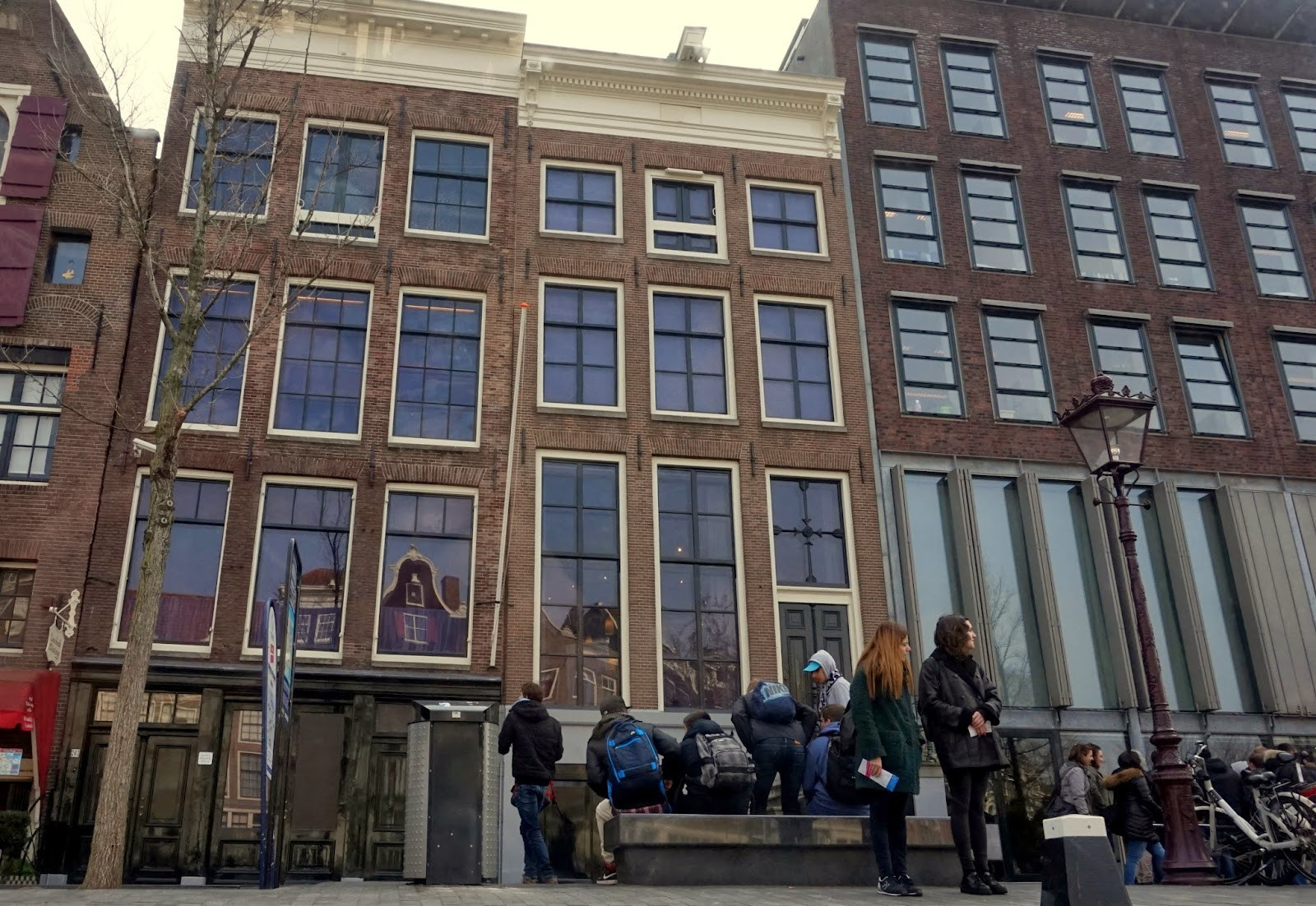 Anne Frank Haus Amsterdam
 Im Anne Frank Haus in Amsterdam