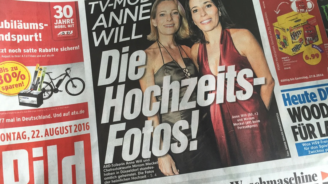 Anne Will Hochzeit
 Anne Will hat nicht geheiratet