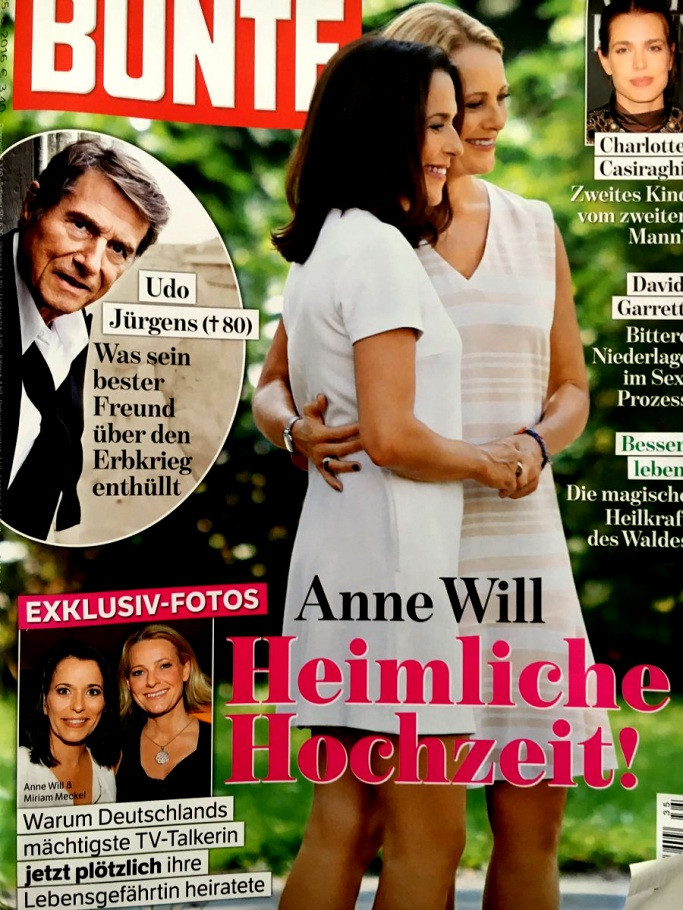 Anne Will Hochzeit
 Erstaunlich Von Anne Will Hochzeit Erstes Statement Zur