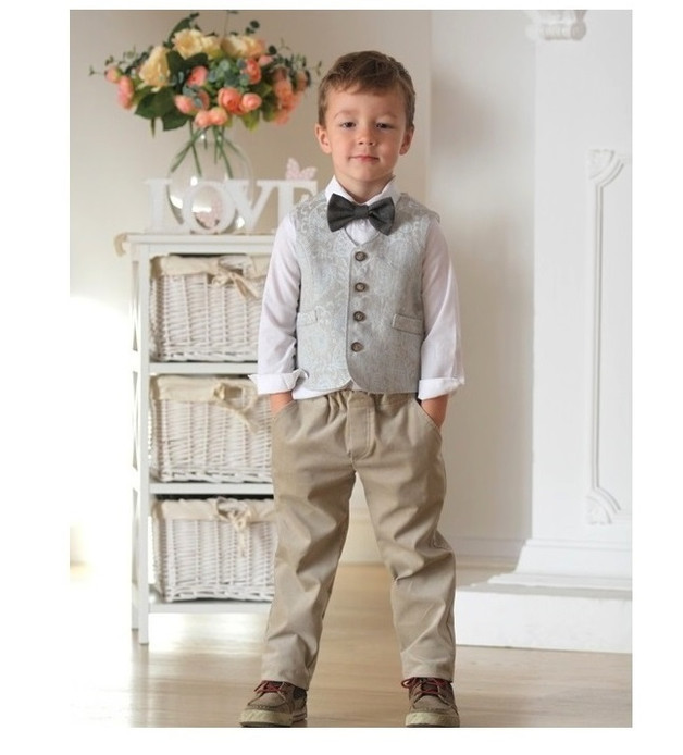 Anzug Baby Hochzeit
 Festmode 4 SET Jungen Gr 92 128 Taufe Outfit Hochzeit