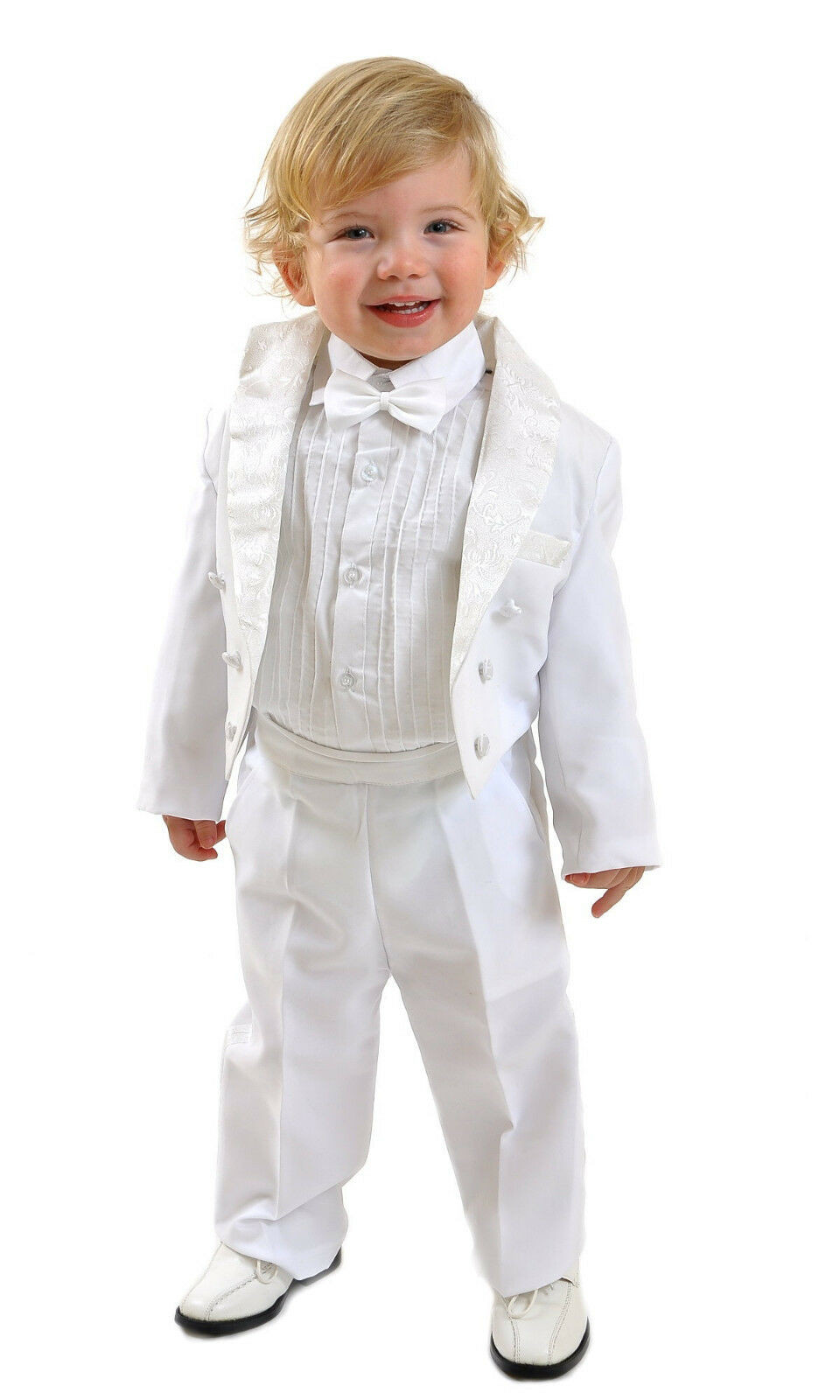 Anzug Baby Hochzeit
 5TLG KINDERANZUG JUNGEN Baby Tauf Frack Smoking Anzug