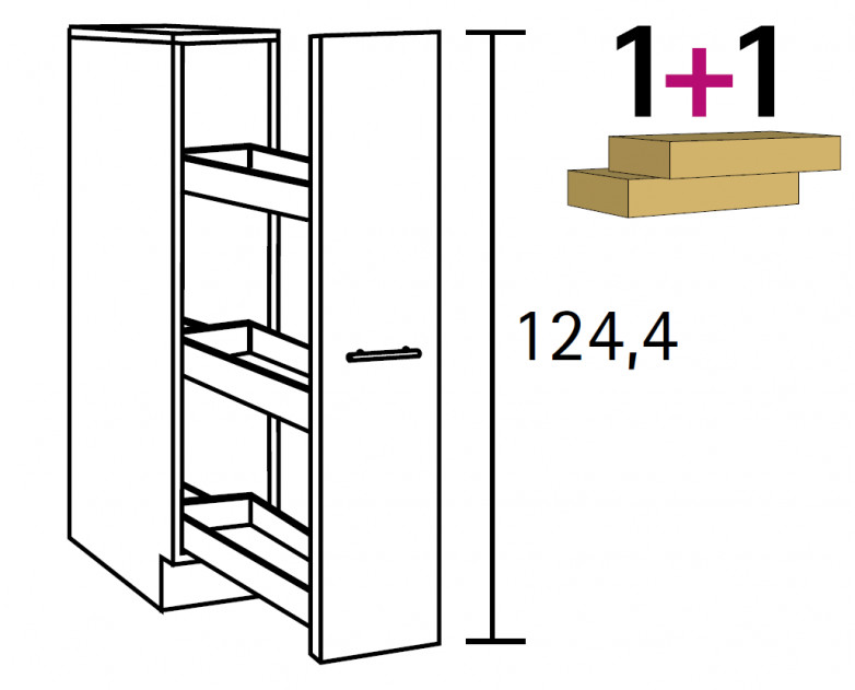 Apothekerschrank Küche 20cm Breit
 Apothekerschrank Küche 40 Cm Breit Beste 20 Haus Möbel Für