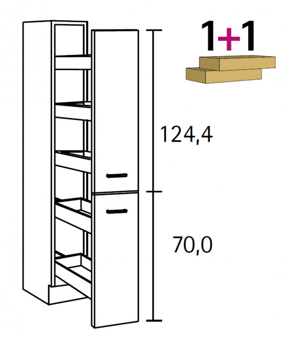 Apothekerschrank Küche 20cm Breit
 Apothekerschrank 20 Cm Breit Nett Außergewöhnliche Idee