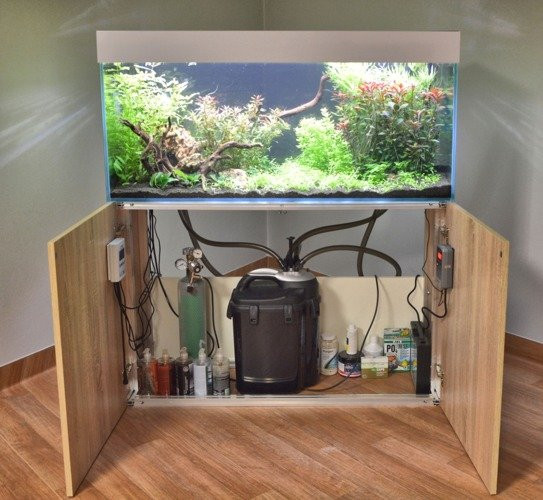 Aquarium Schrank
 Aquarium Schrank glänzend Akryl 0 5 schwarz 9900