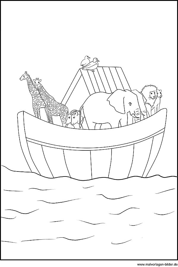 Arche Noah Ausmalbilder
 Die Arche Noah Ausmalbild aus der Bibel