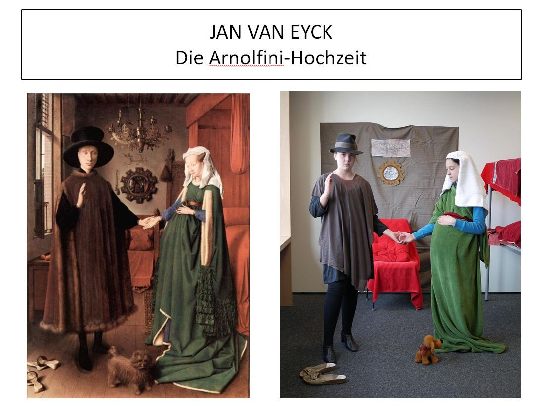 Arnolfini-Hochzeit
 Jan Van Eyck – Die Arnolfini Hochzeit