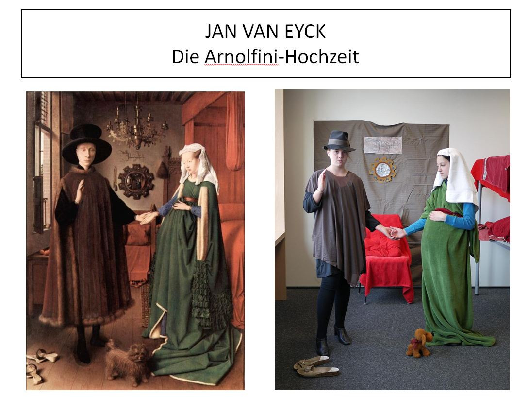 Arnolfini Hochzeit
 Jan Van Eyck – Die Arnolfini Hochzeit