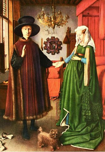 Arnolfini-Hochzeit
 Jan van Eyck s The Arnolfini Marriage in 2019