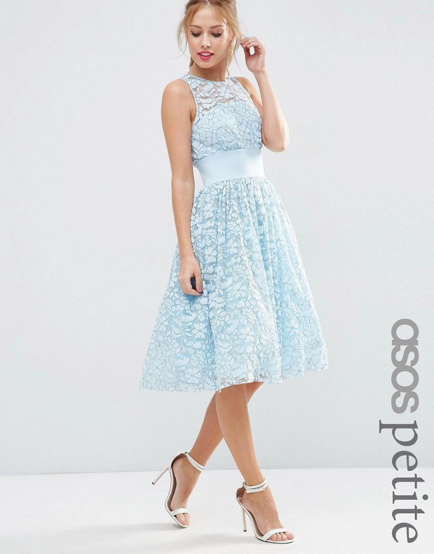 Asos Kleider Hochzeit
 Bild 1 von ASOS PETITE – SALON – Midi Ballkleid mit