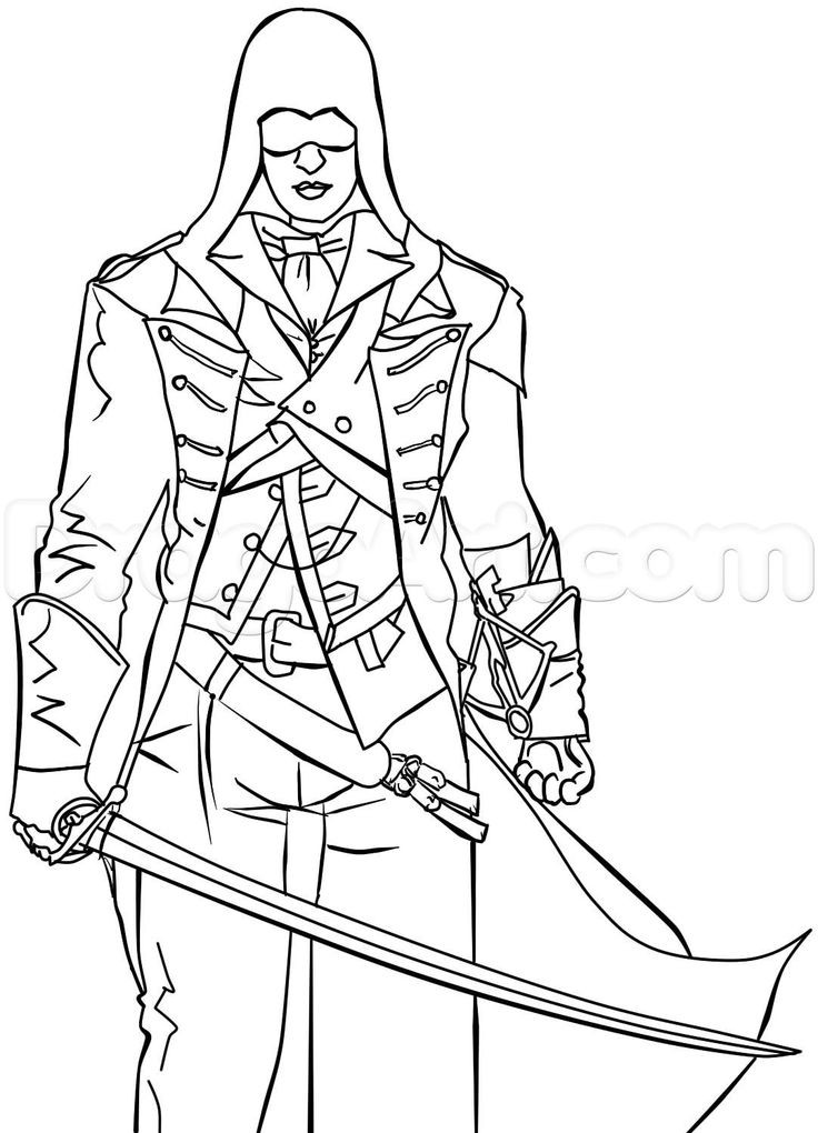 Assassins Creed Ausmalbilder
 146 best images about Coloriage ASSASSIN S CREED on