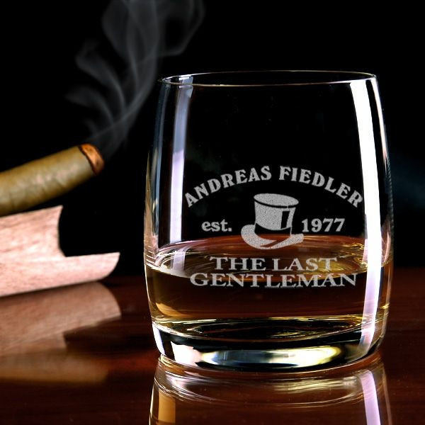 Außergewöhnliche Geschenke Geburtstag
 Personalisiertes Whiskey Glas mit Name und Geburtsjahr