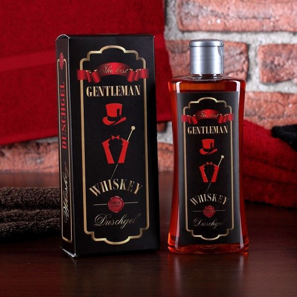 Außergewöhnliche Geschenke Geburtstag
 Whiskey Duschgel – The last Gentleman