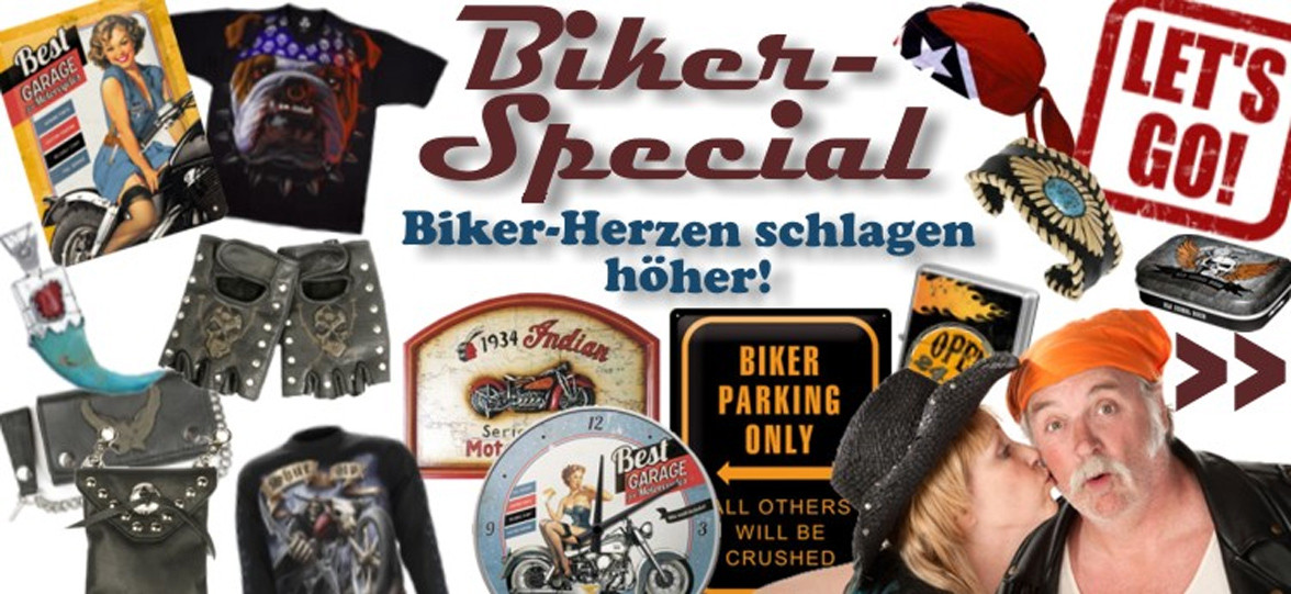 Ausgefallene Geschenke Biker
 Geschenkideen für Biker