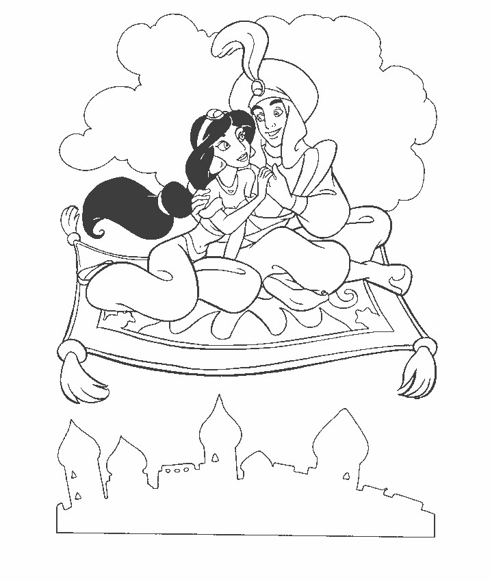 Ausmalbilder Aladdin
 Aladdin Malvorlagen DisneyMalvorlagen