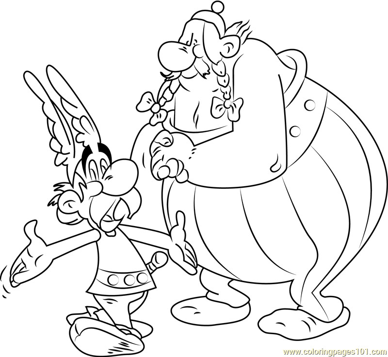 Ausmalbilder Asterix
 Malvorlagen fur kinder Ausmalbilder Asterix kostenlos